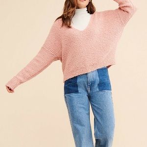 Free People finders keepers v neck sweater
